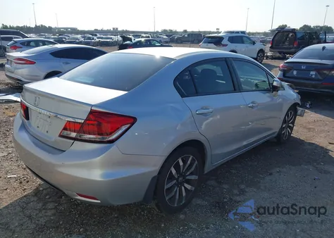 2015 Honda Civic Ex-L из США, поврежденный, VIN 2HGFB2F93FH504246